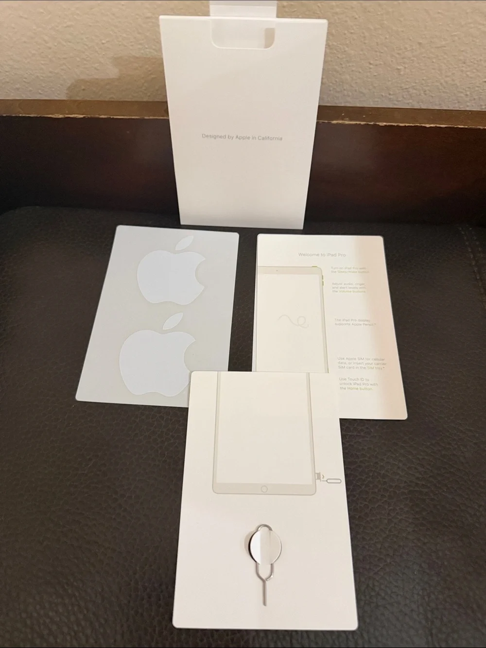 Apple iPad Pro 10.5 Inch Box Only - *NO iPad* - Includes USB Power Adapter